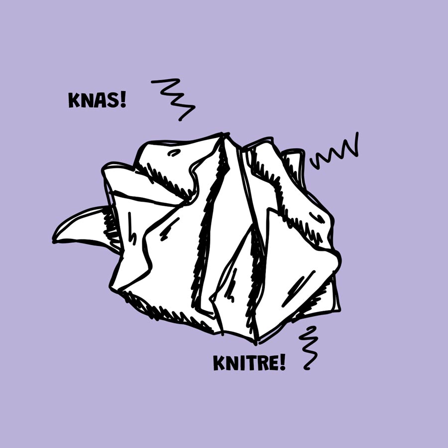 Legetøj der knitrer