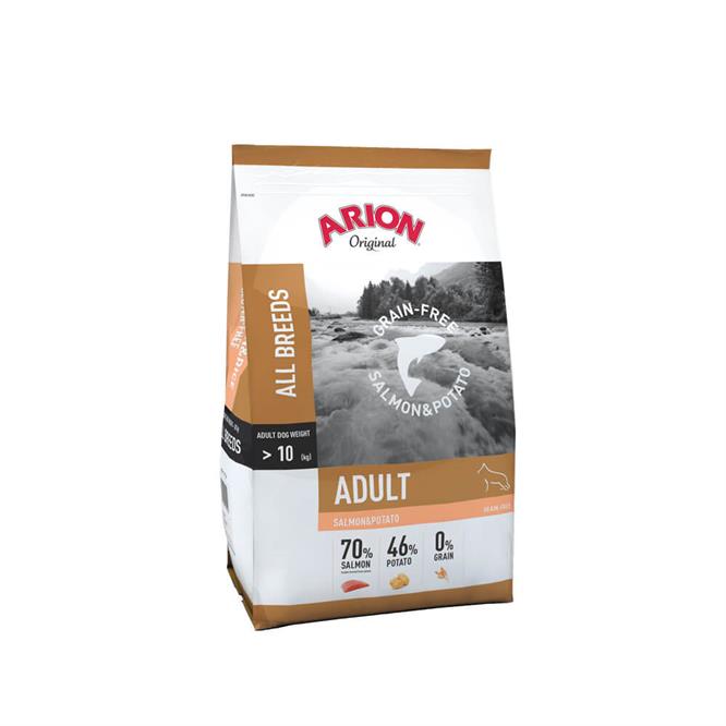 01 1224009 01 Arion Grain Free laks Hund