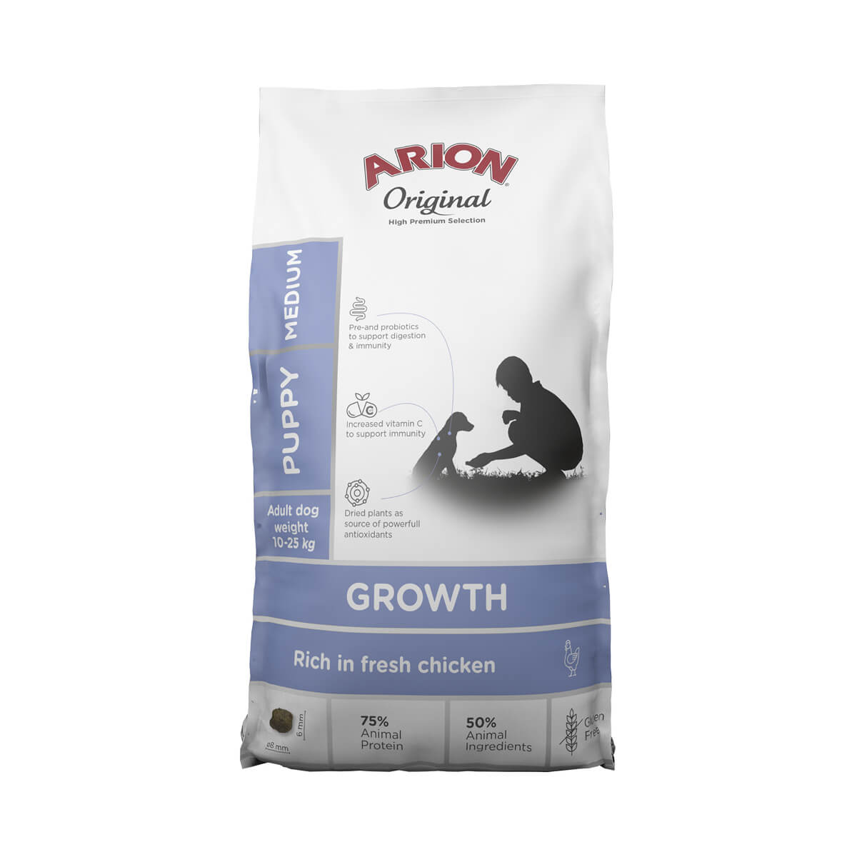 ArionOriginal growthchicken medium Hundefoder 1224334
