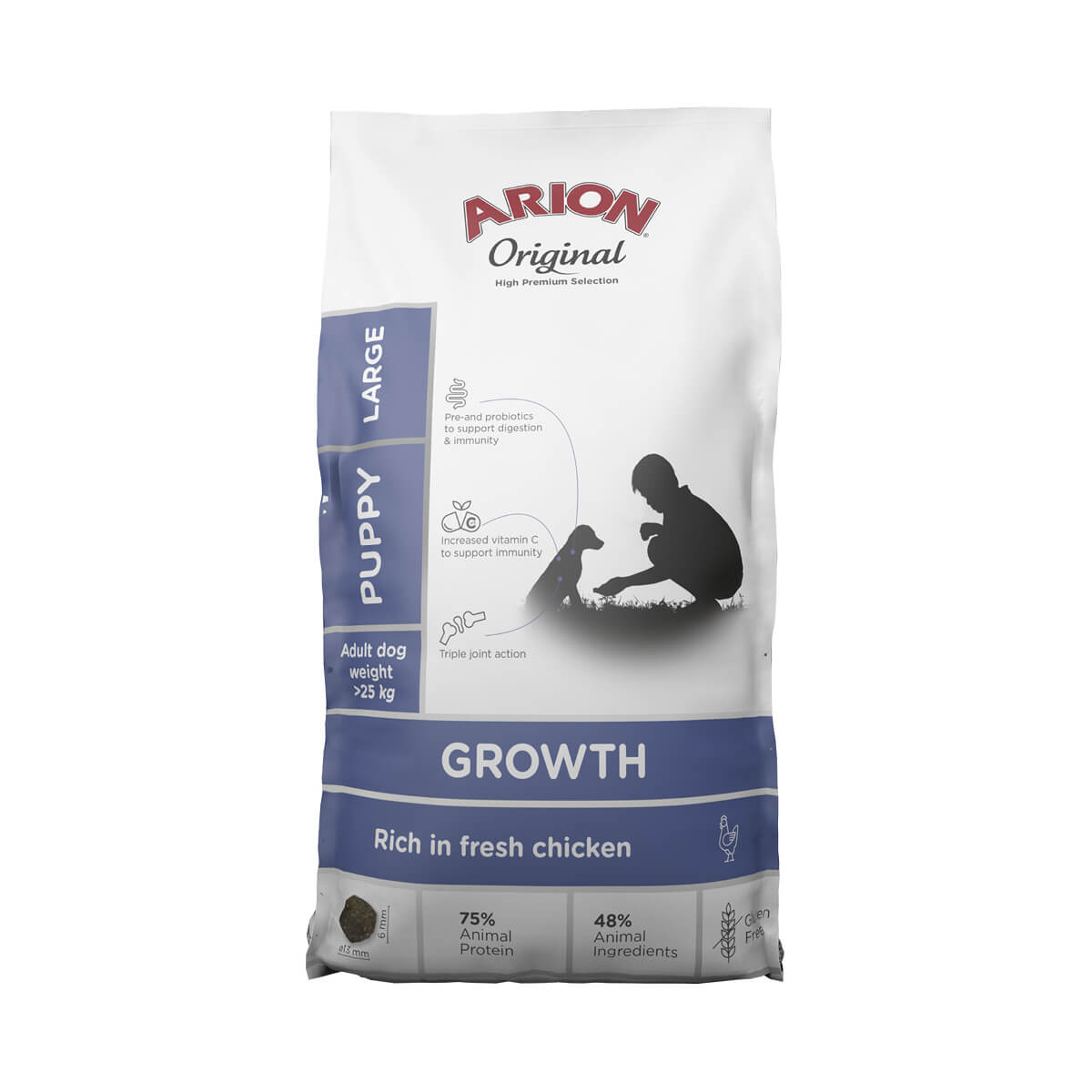 ArionOriginal growthchicken large Hundefoder 1224336