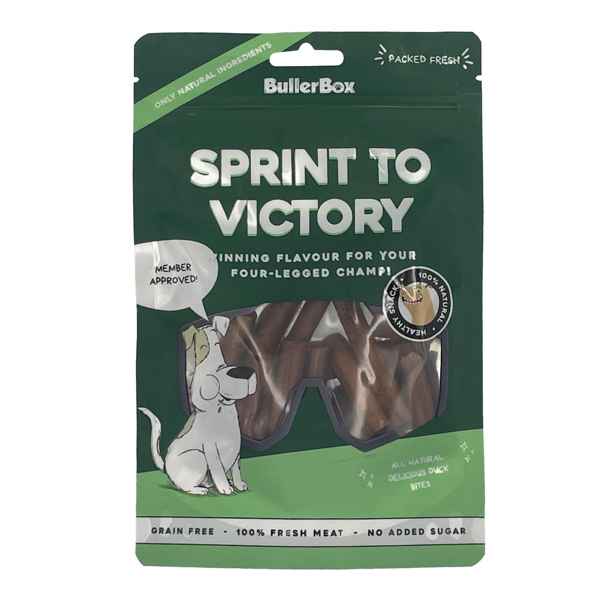 Sprint to victory hundegodbidder
