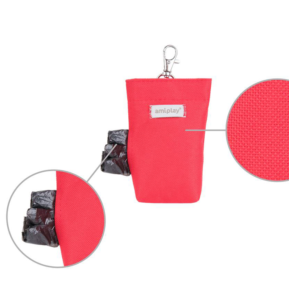 Samba hundepose dispenser roed 01