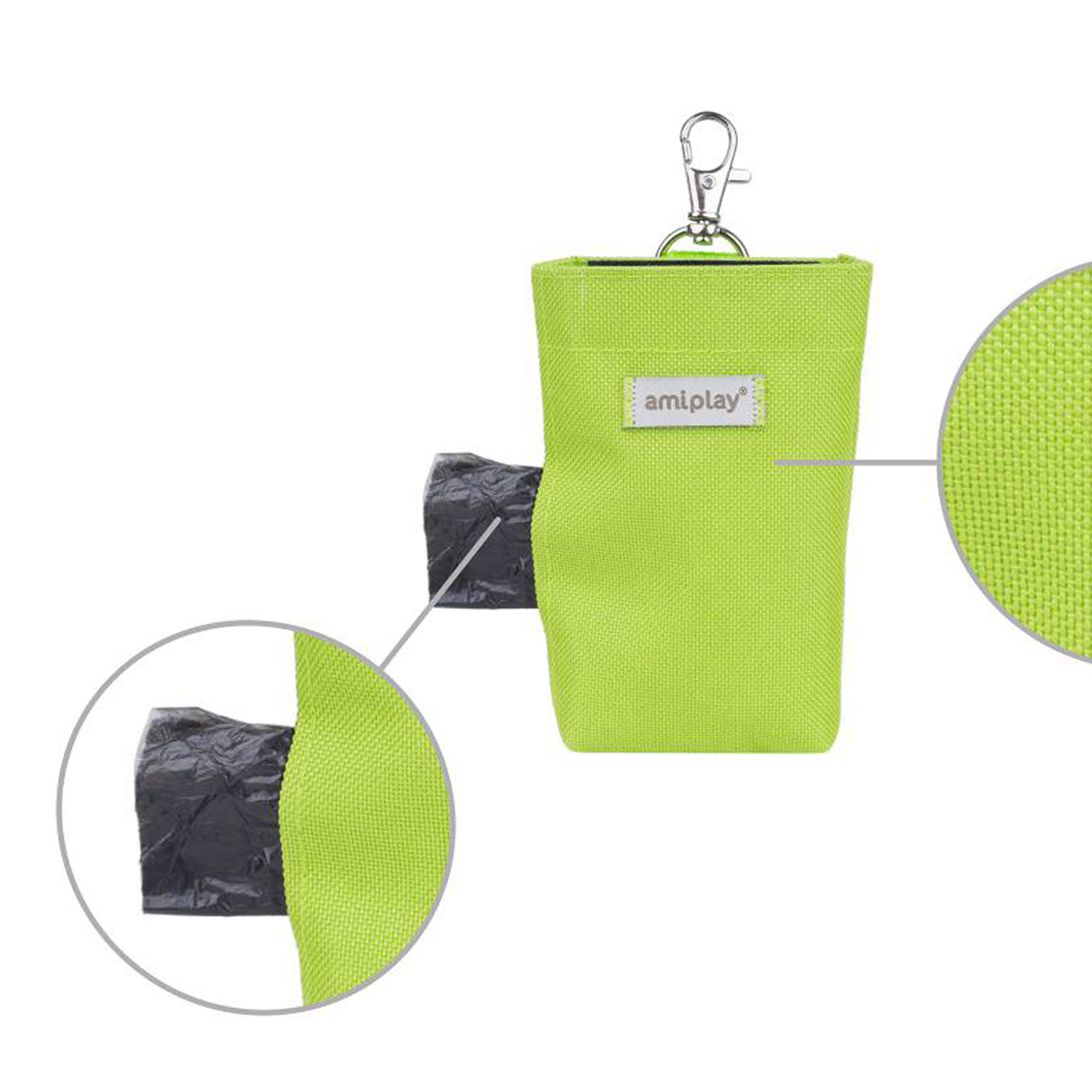 Samba hundepose dispenser groen 01
