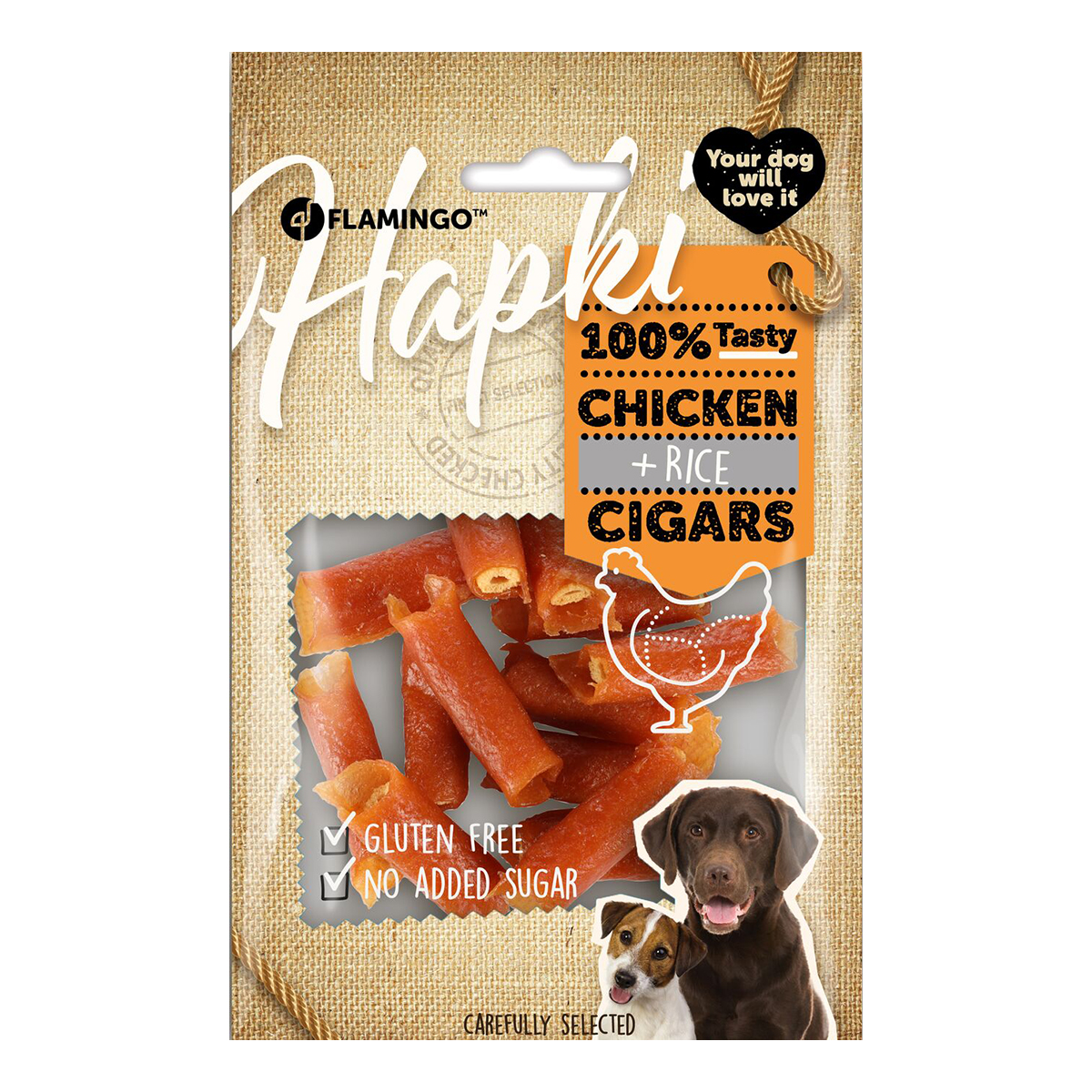 HAPKI Cigar med kylling og ris | 85g