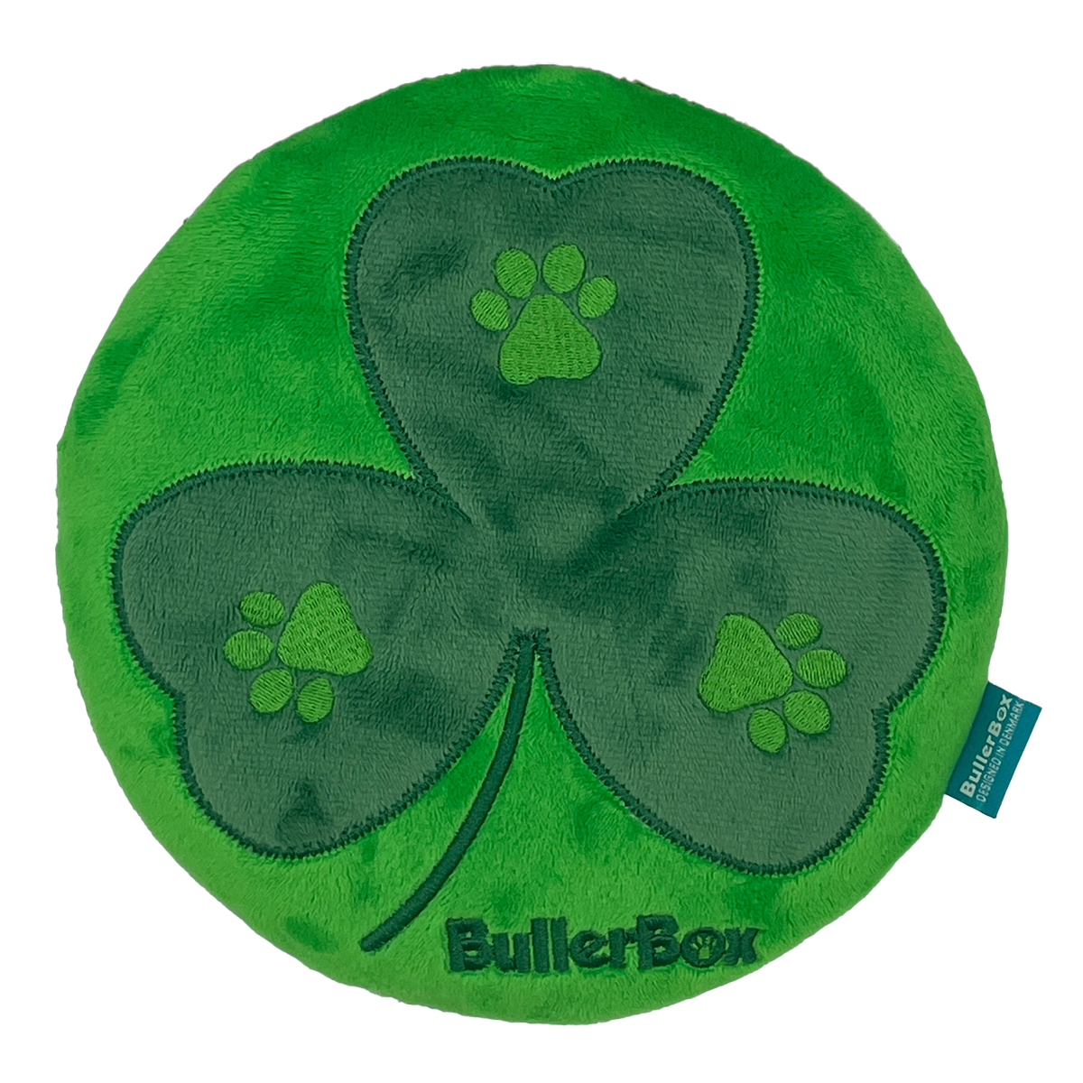 BullerBox Big Shamrock Chews frisbii til hund 01