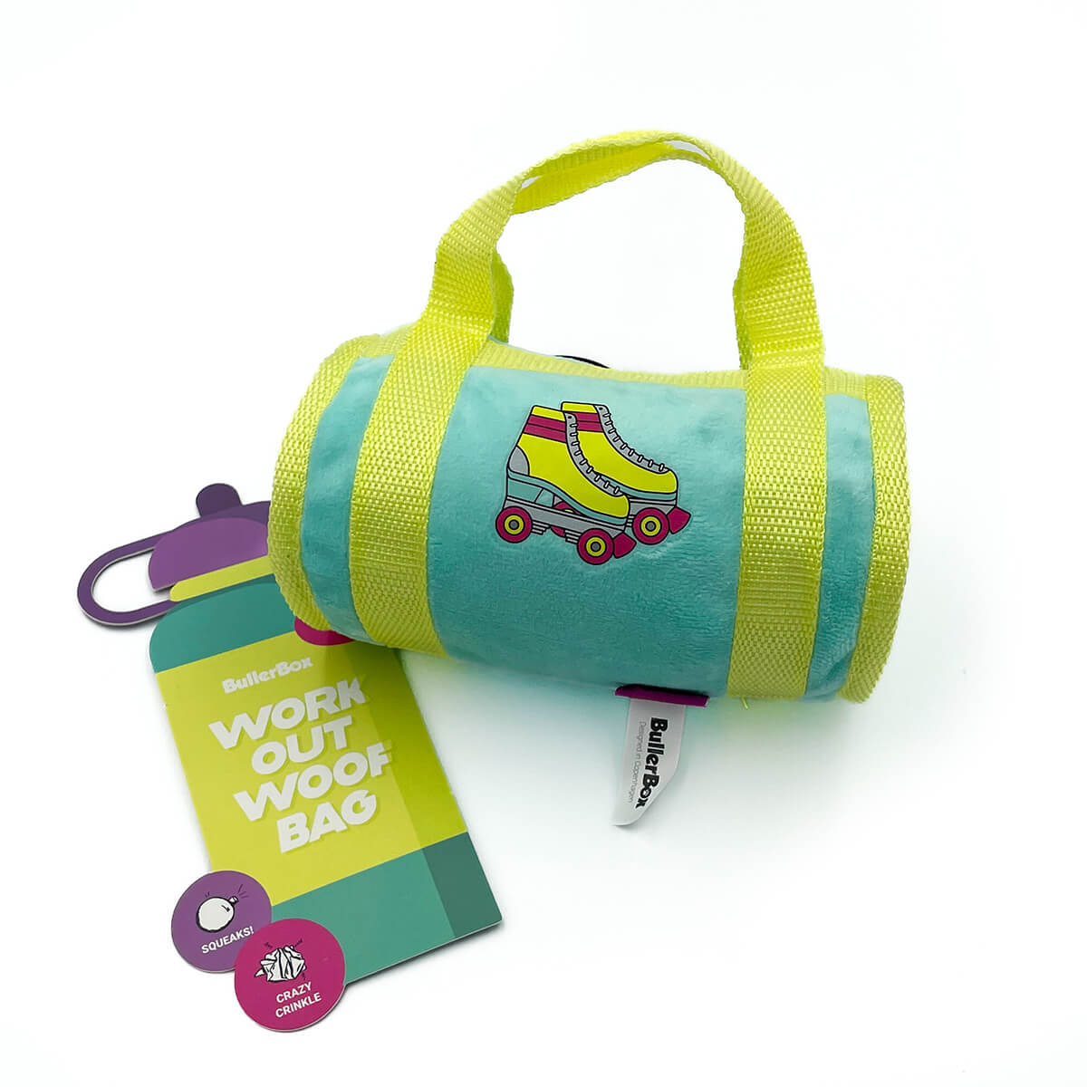 BullerBox Work Out Woof bag bamse
