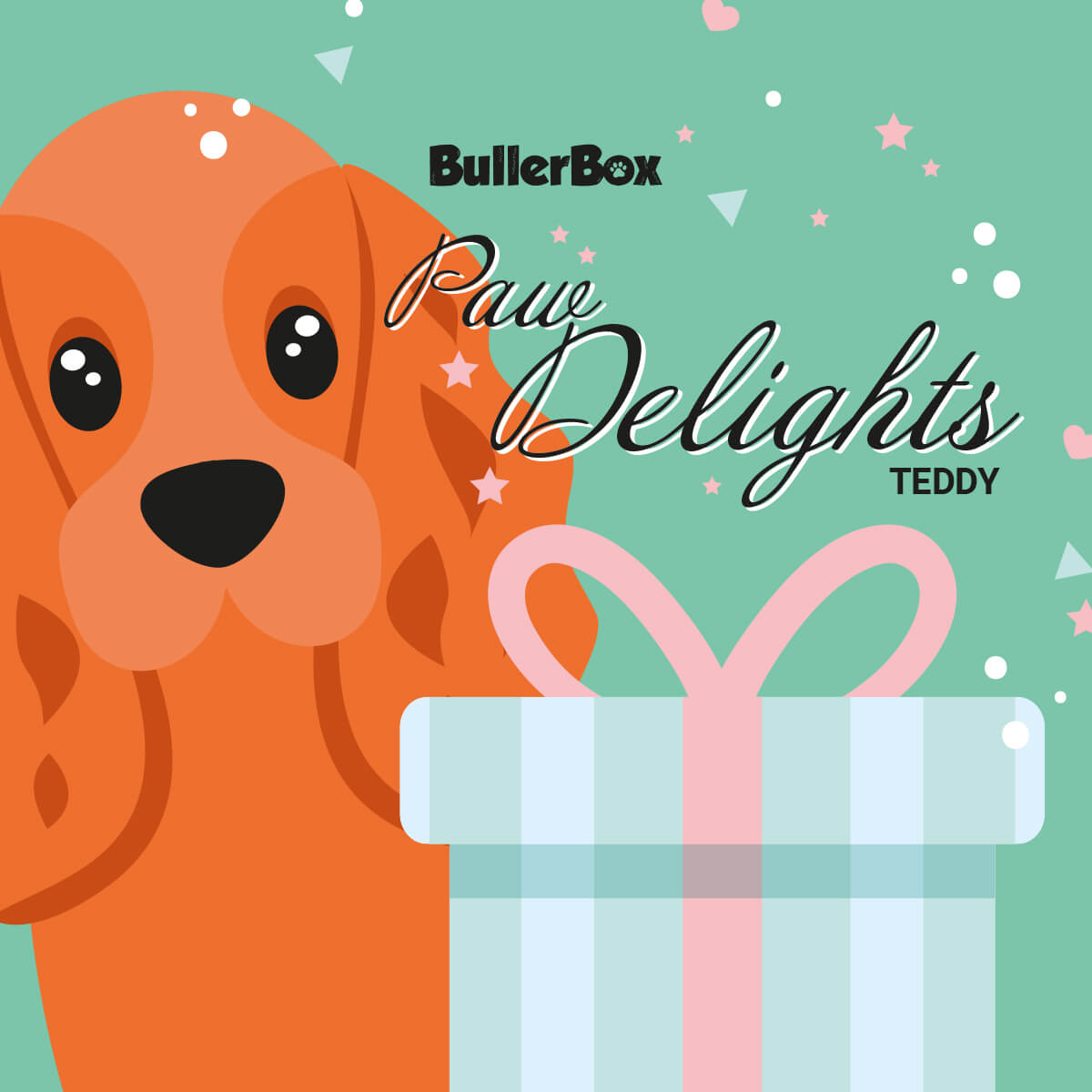 BB0925 42 BullerBox PawDelights bamse