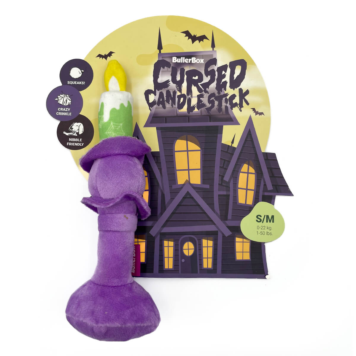 BullerBox Cursed Candlestick bamse | Str. S/M