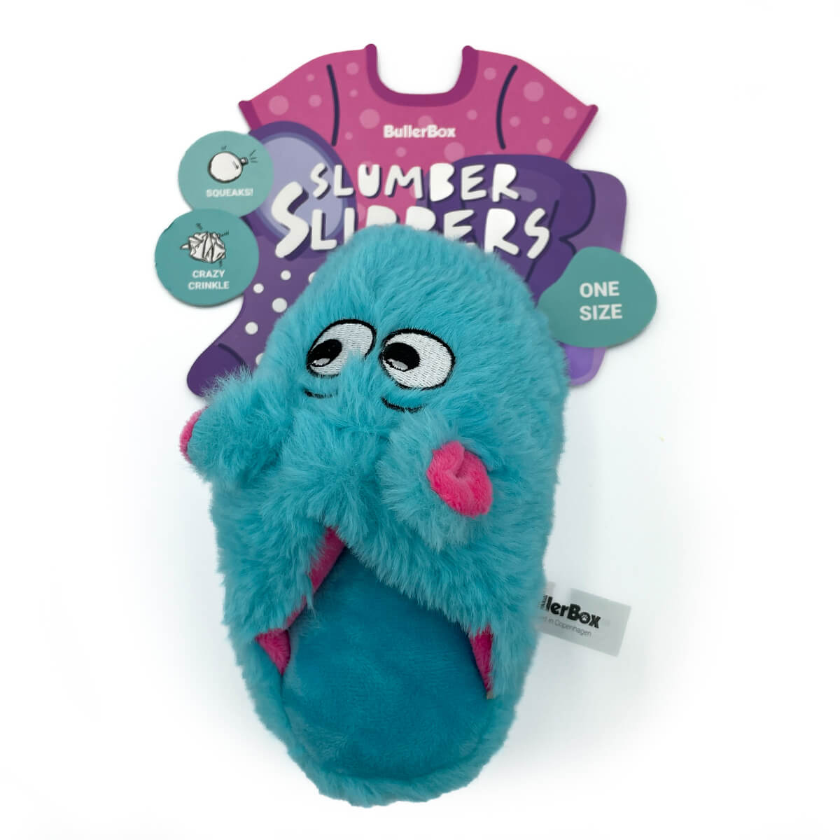 BullerBox Slumber Slippers bamse