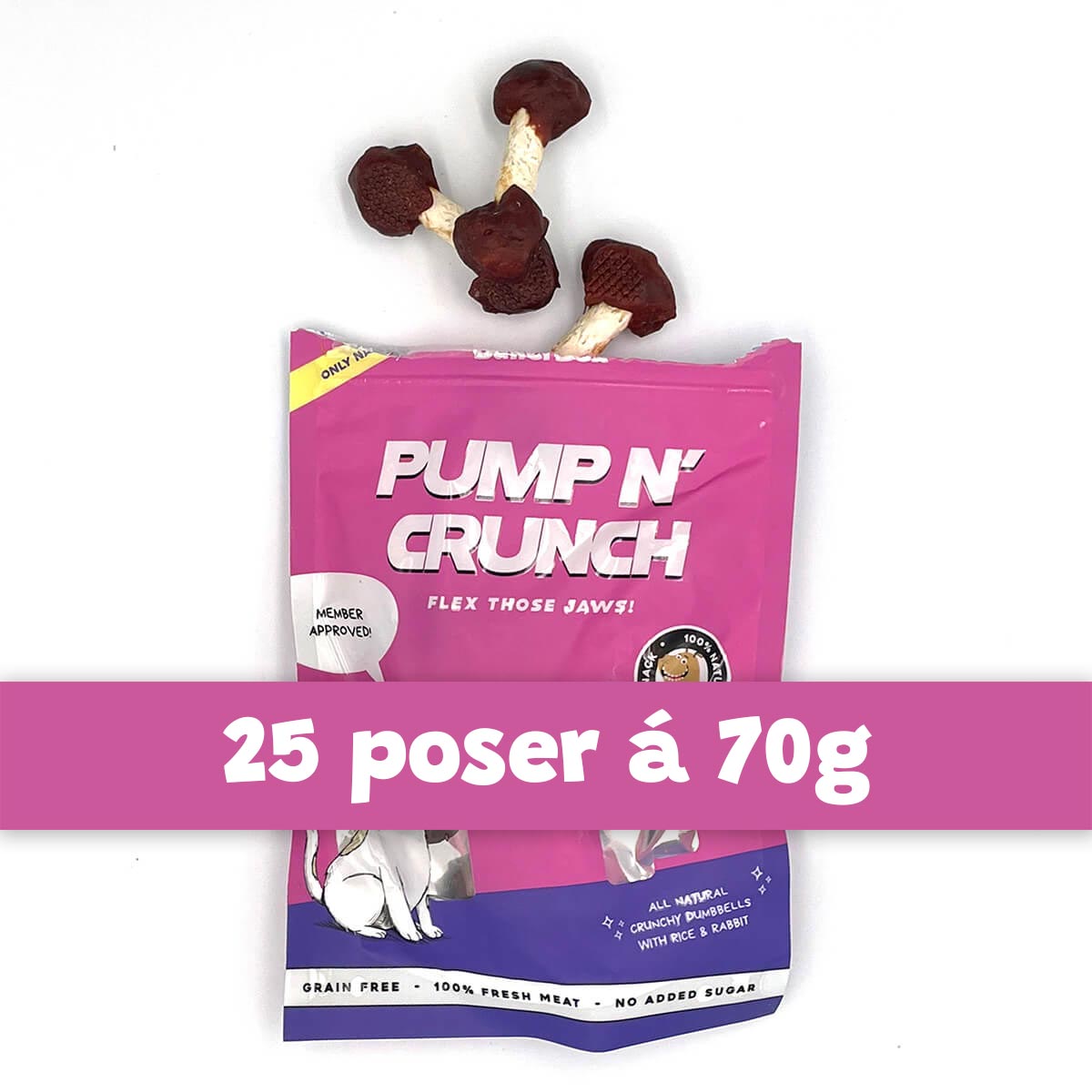 Ja tak tilbud | 25 x 70g Pump N Crunch