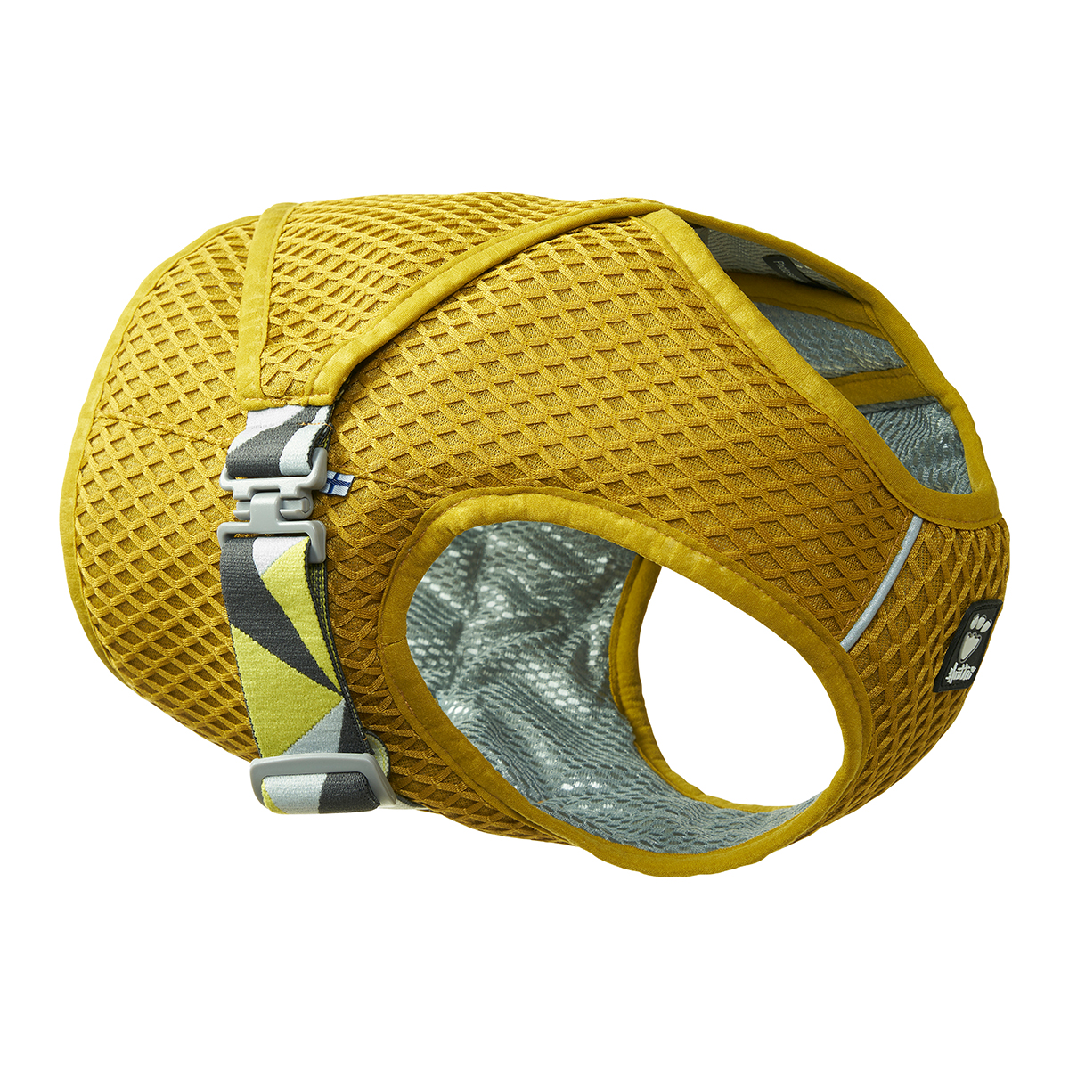 Hurtta Cooling Wrap koelevest til hund gul 01