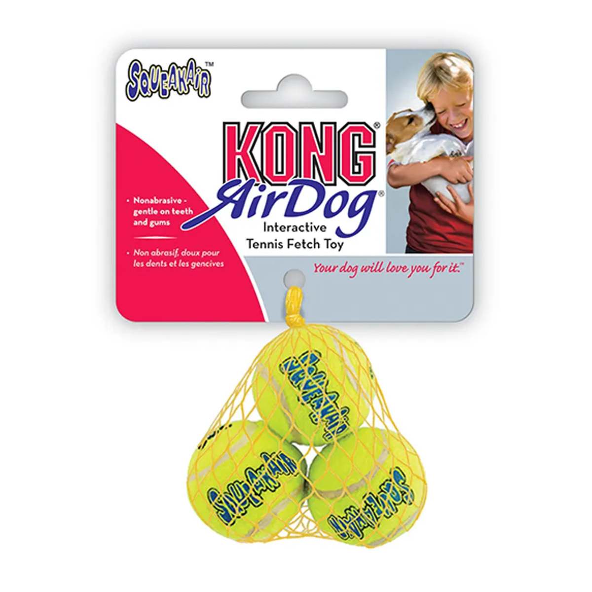KONG AirDog 3 x tennisbold