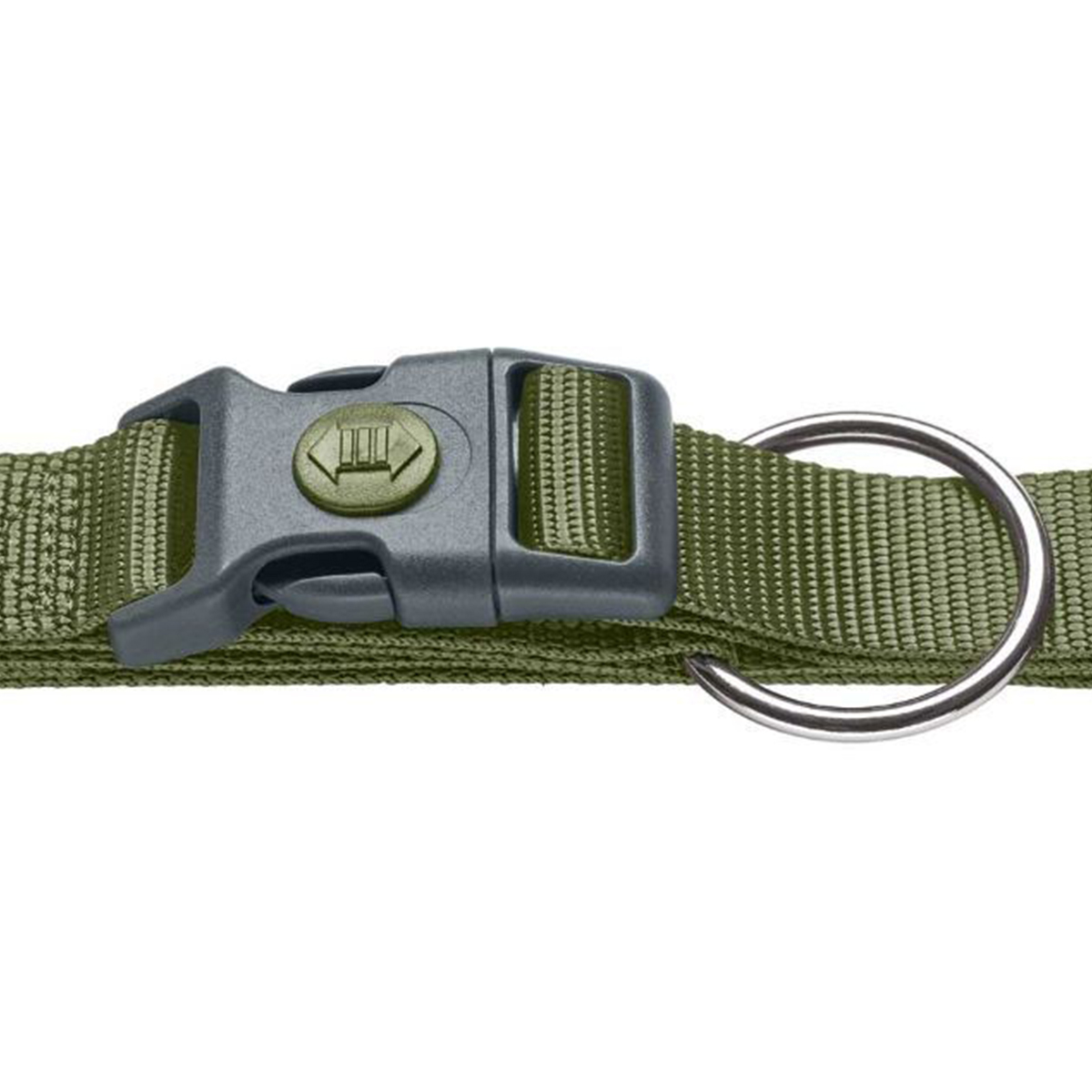 Hunter London hundehalsbaand oliven 01