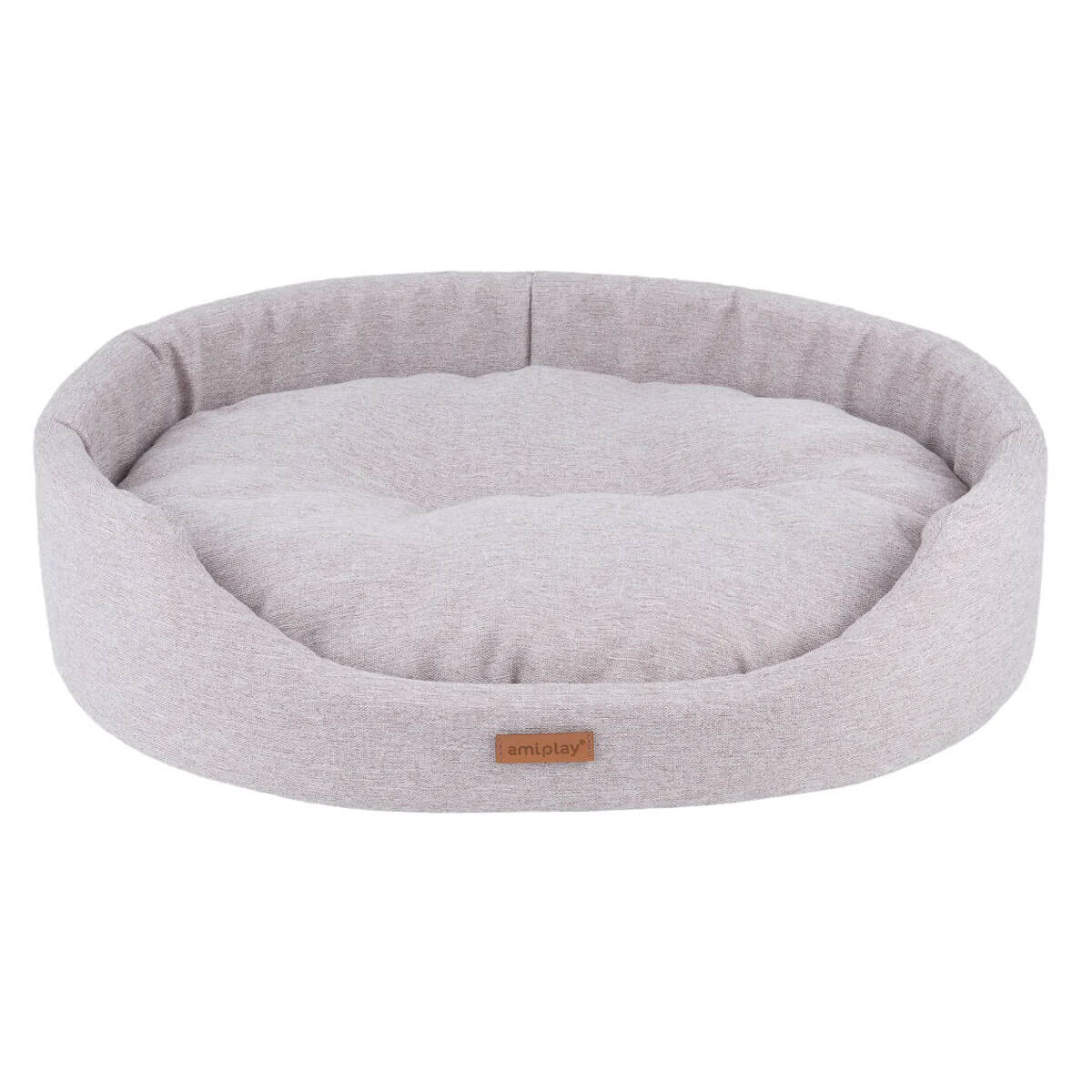 Oval Hundeseng Amiplay 01