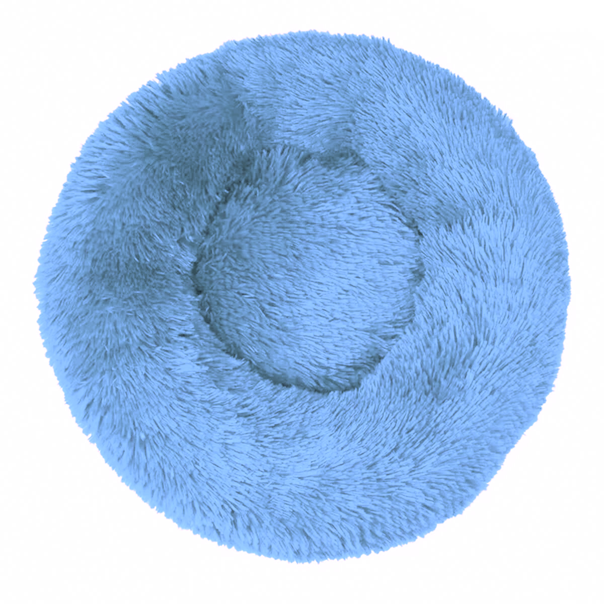 Hundeseng fluffy dounut Isblaa 01