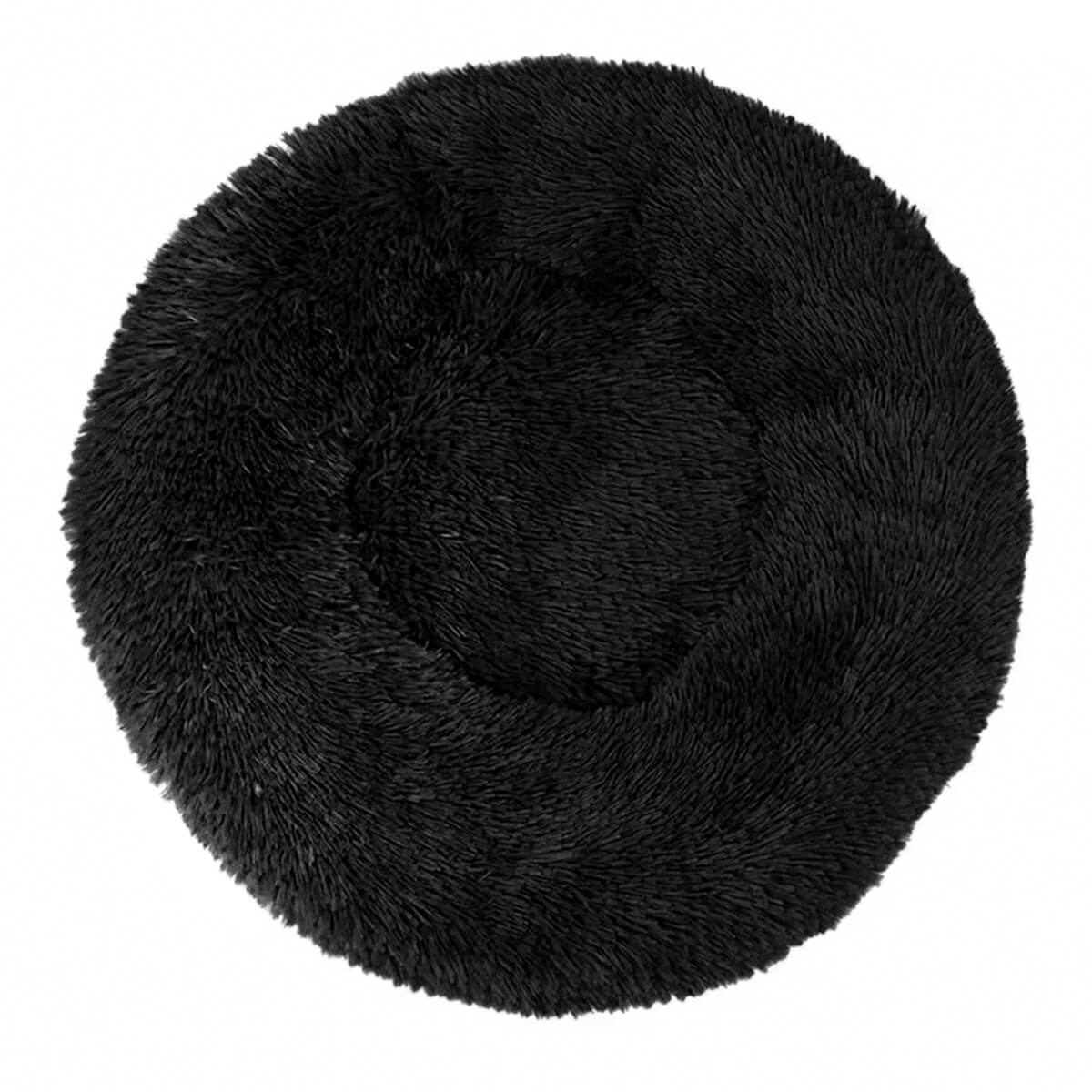 Hundeseng fluffy dounut sort 01