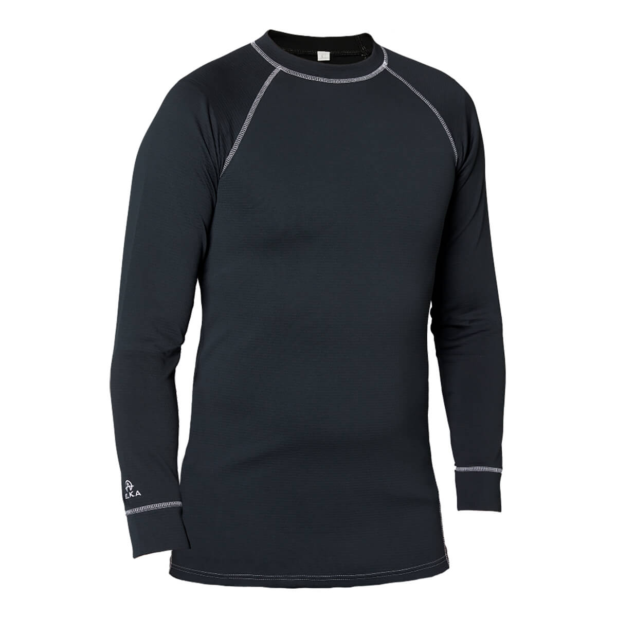 ELKA Skiundertrøje lange ærmer | Sort