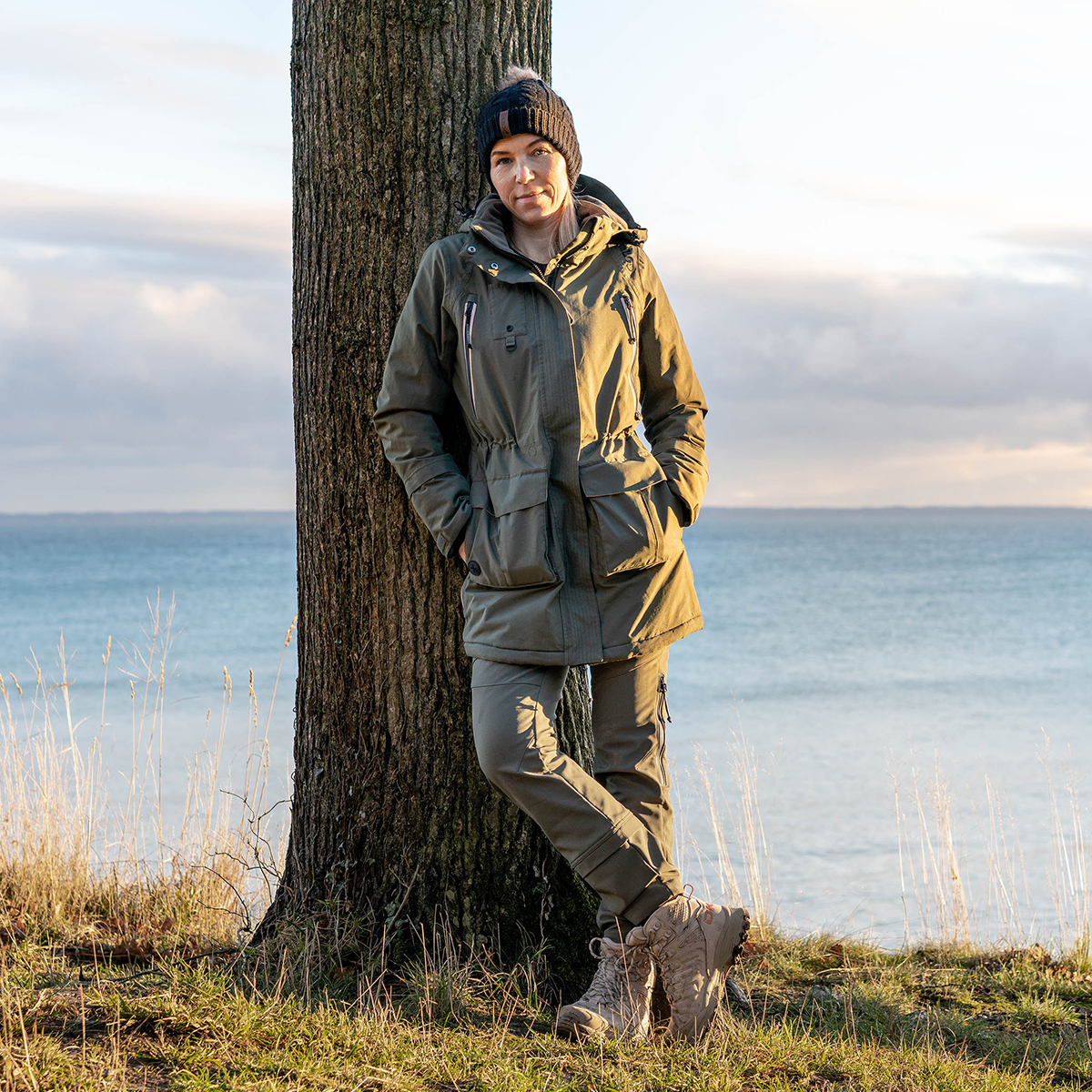 CATAGO Trainer jakke groen 01