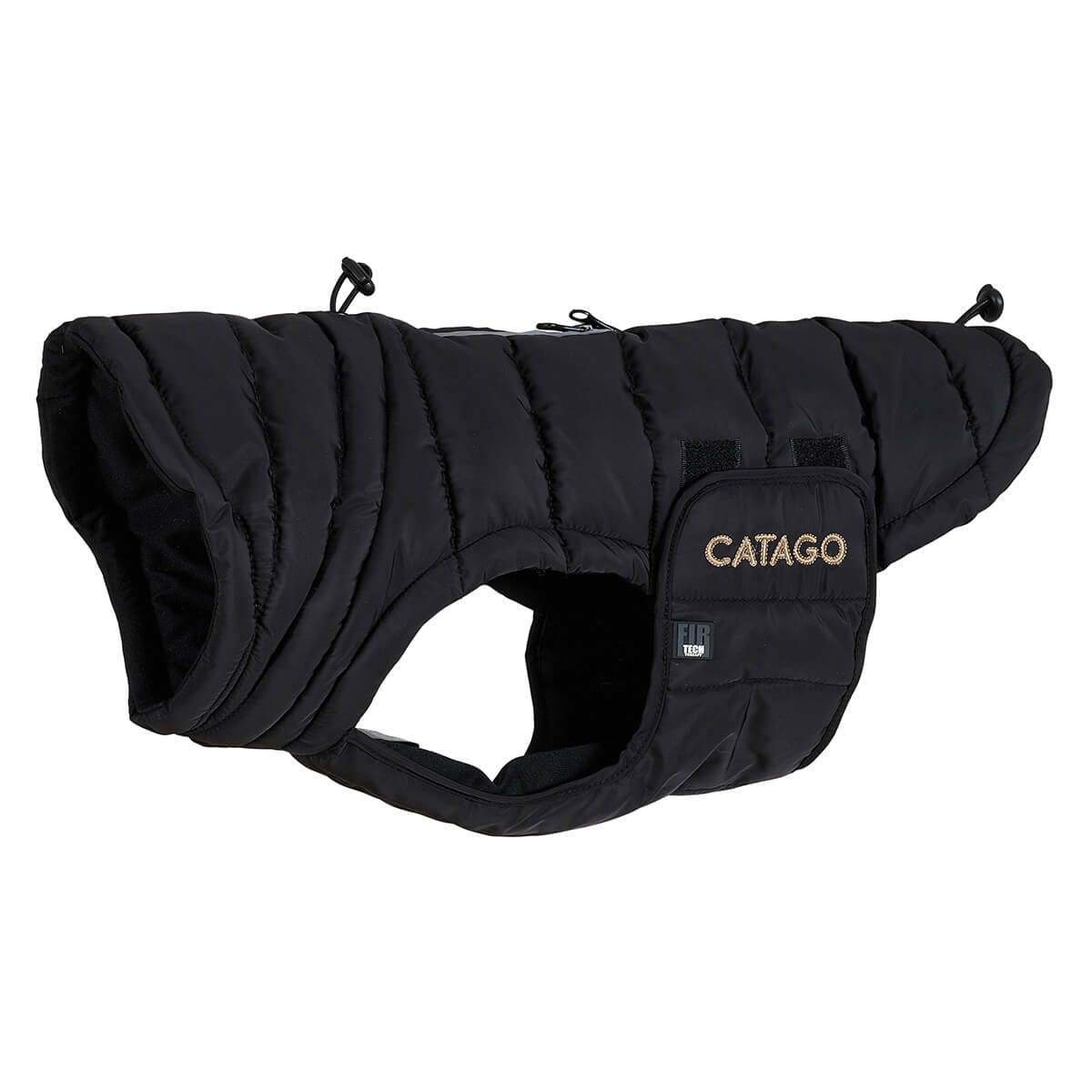 CATAGO FIR Tech puffer hundedaekken Sort V 300132501 01