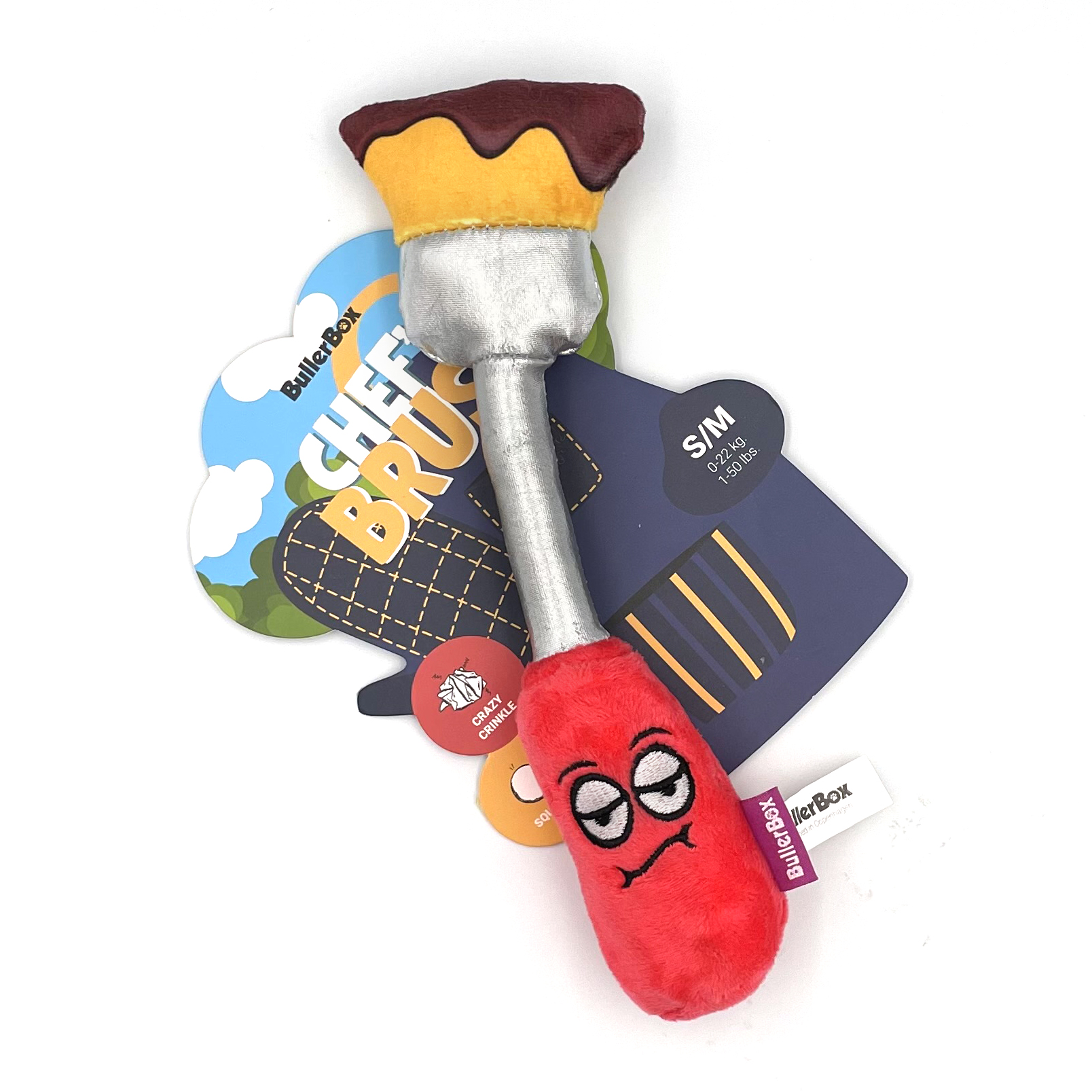 BB051 Grill pensel bamse hundelegetoej 01