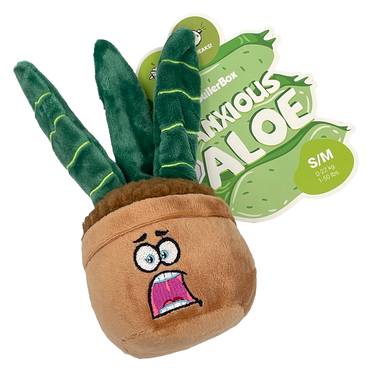 BullerBox Anxious Aloe bamse